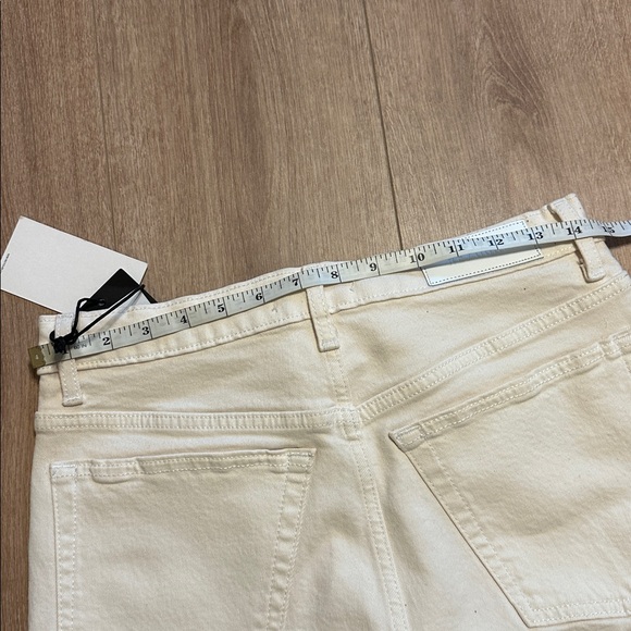 NWT Re/Done Cream Straight Leg Women's Jeans size 28 - Picture 7 of 8